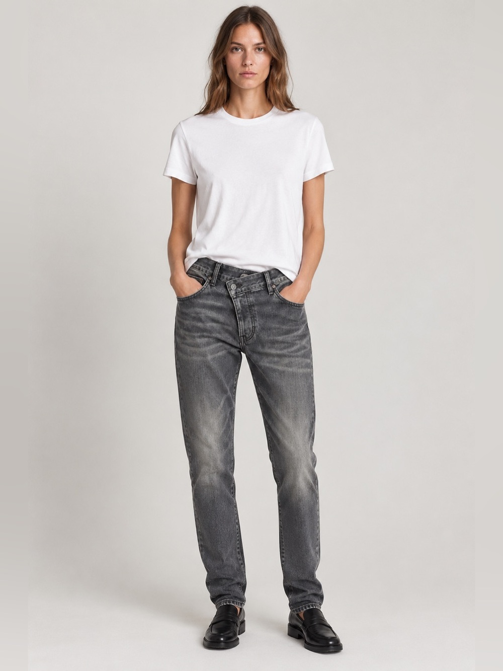 R13 X-over jeans in 28